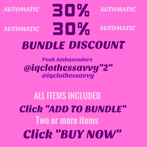 30% Automatic Discount on ALL BUNDLES! - Picture 2 of 4